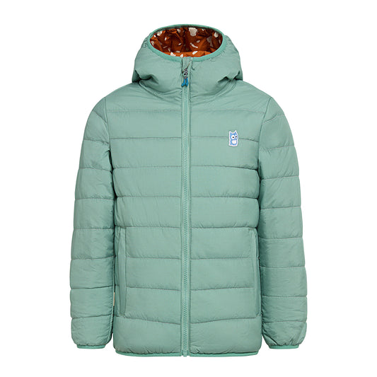 Glow wendbare Primaloft Jacke -  northern lights