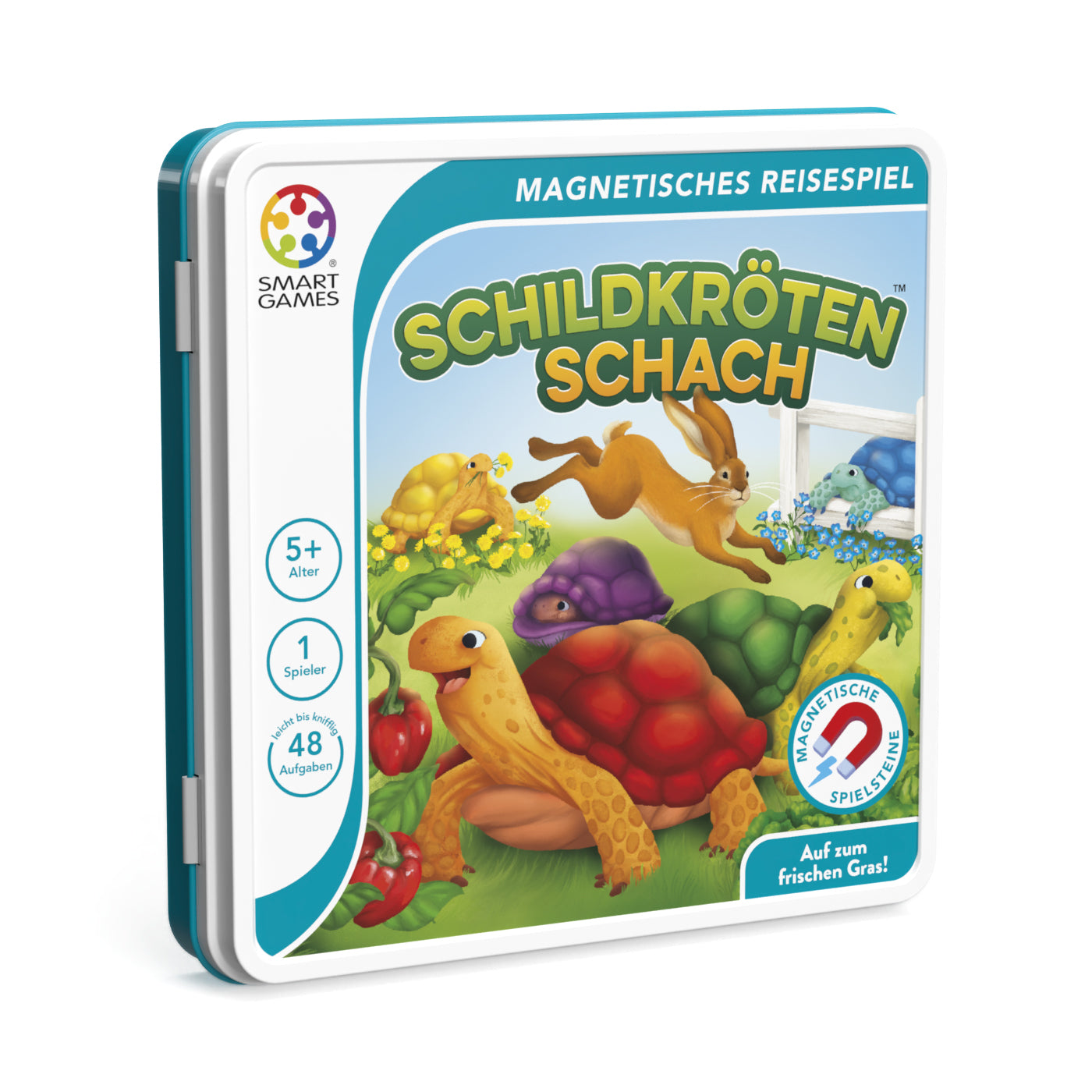 Schildkröten Schach aus der Blechbox