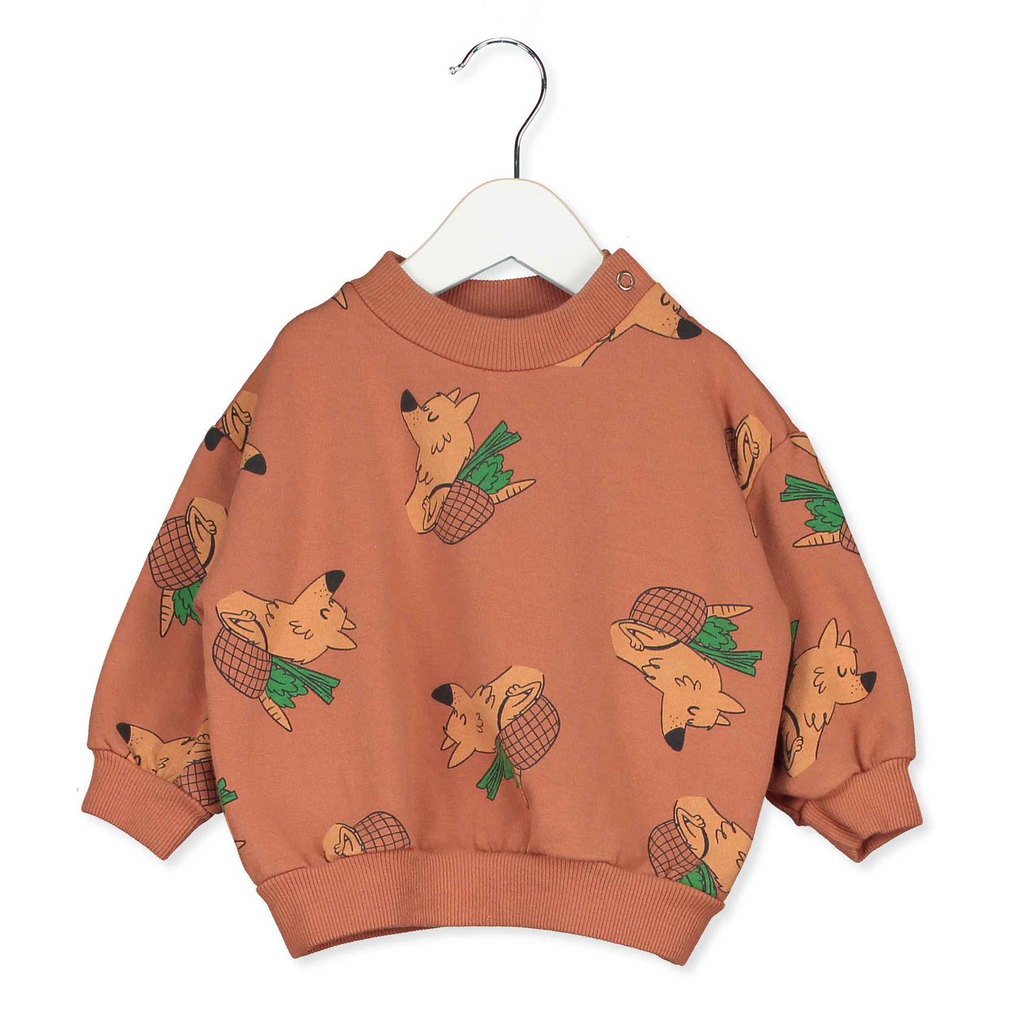 Veggie Wolfs Hazelnut Baby Sweatshirt