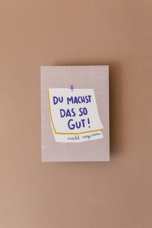 Postkarte - so gut