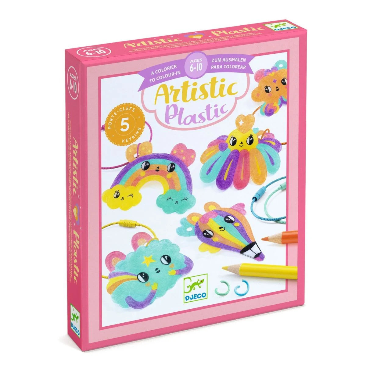 Artistic Plastic: Kawaii Schlüsselanhänger