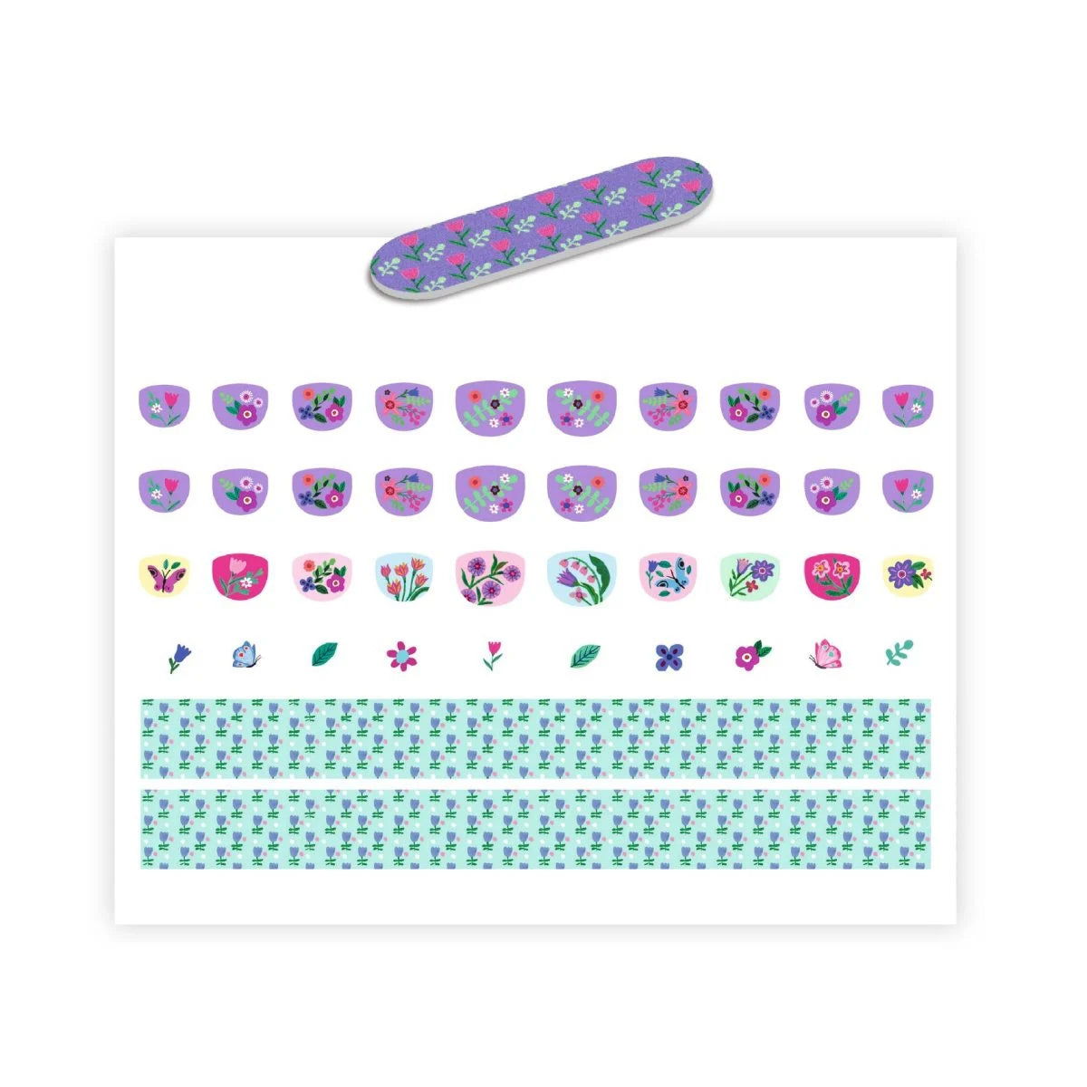 Nagelsticker - Blumen